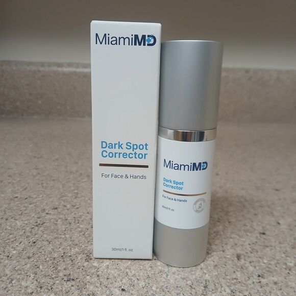 MiamiMD Miami MD Dark Spot Corrector for Face & Hands 1 oz / 30 mL - New in Box - Picture 3 of 4